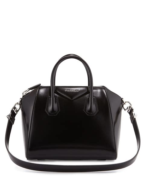 givenchy clutch black|Givenchy leather bag.